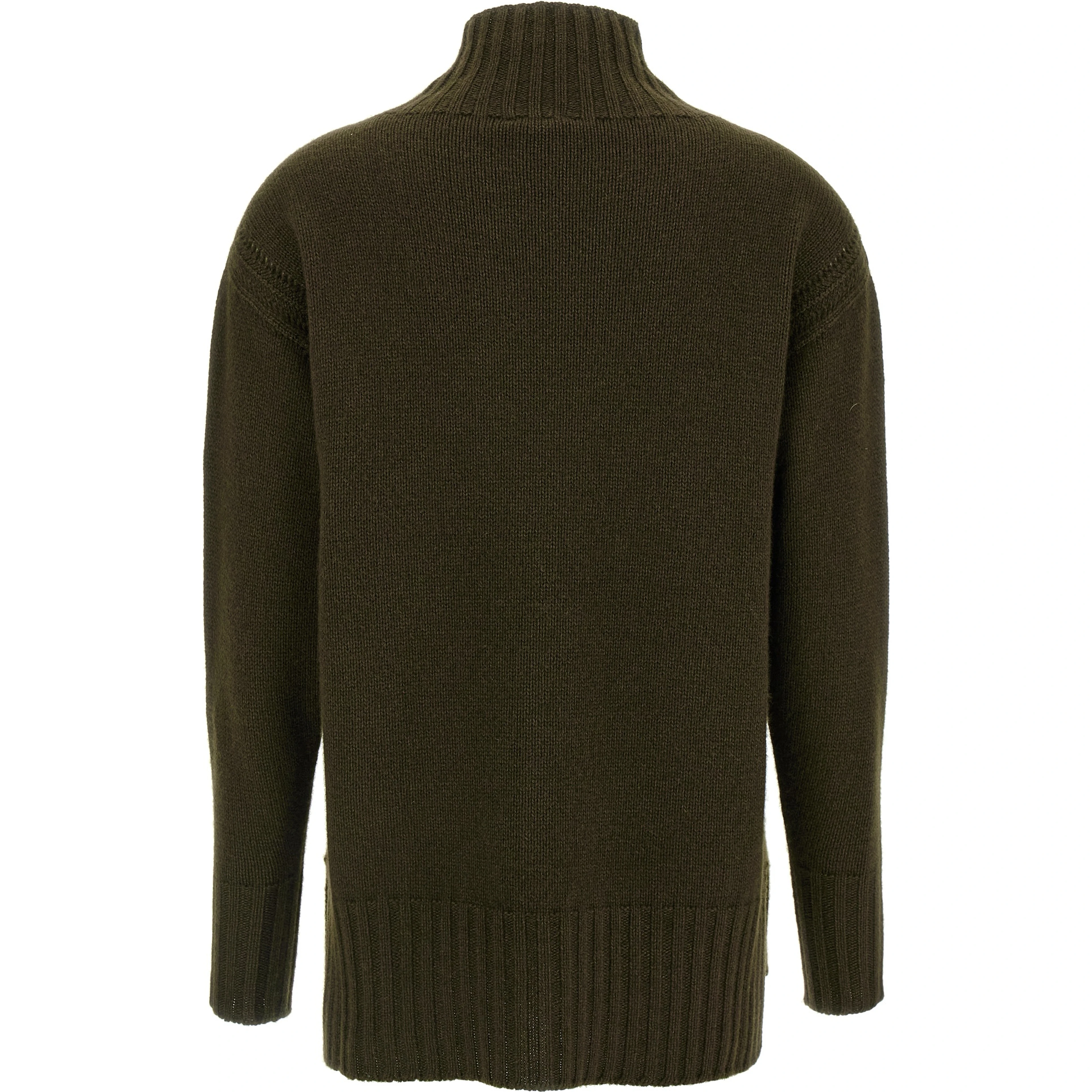 Bicolor Cashmere Cardigan