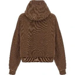 Brown Cotton Sweatshirt