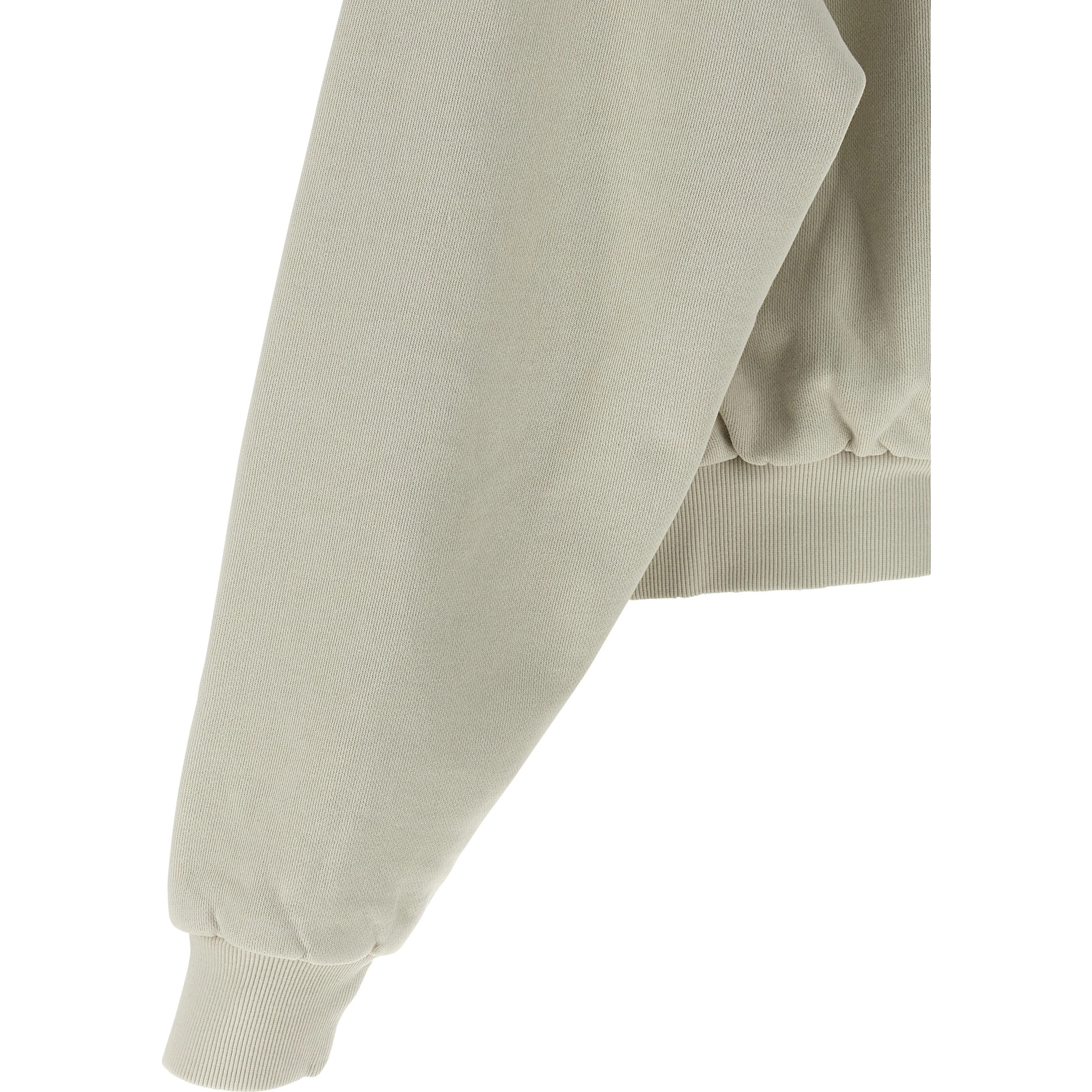 White Cotton Sweatshirt