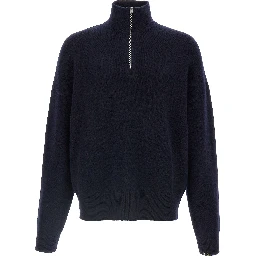 Blue Cashmere Cardigan