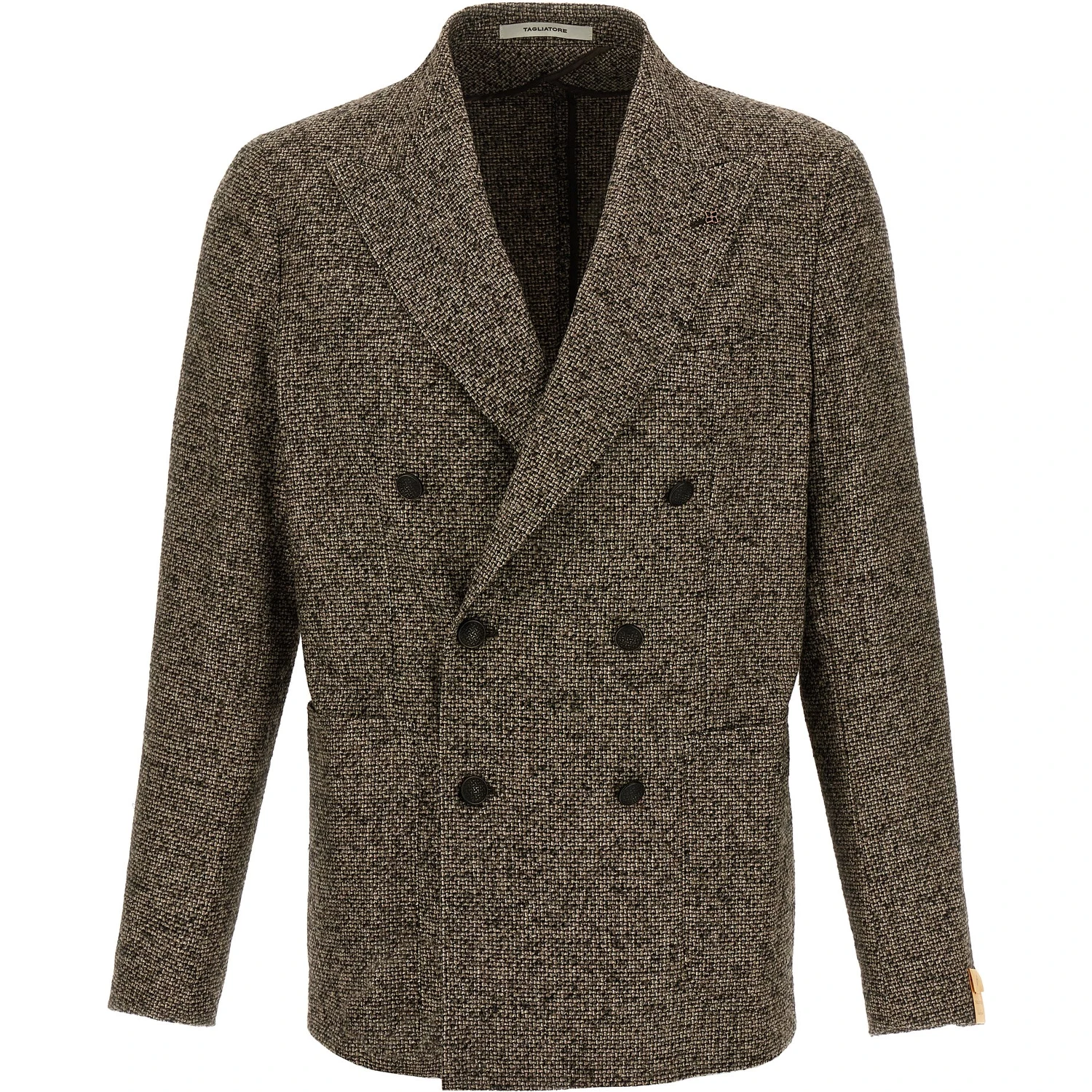 Brown Virgin Wool Blazer