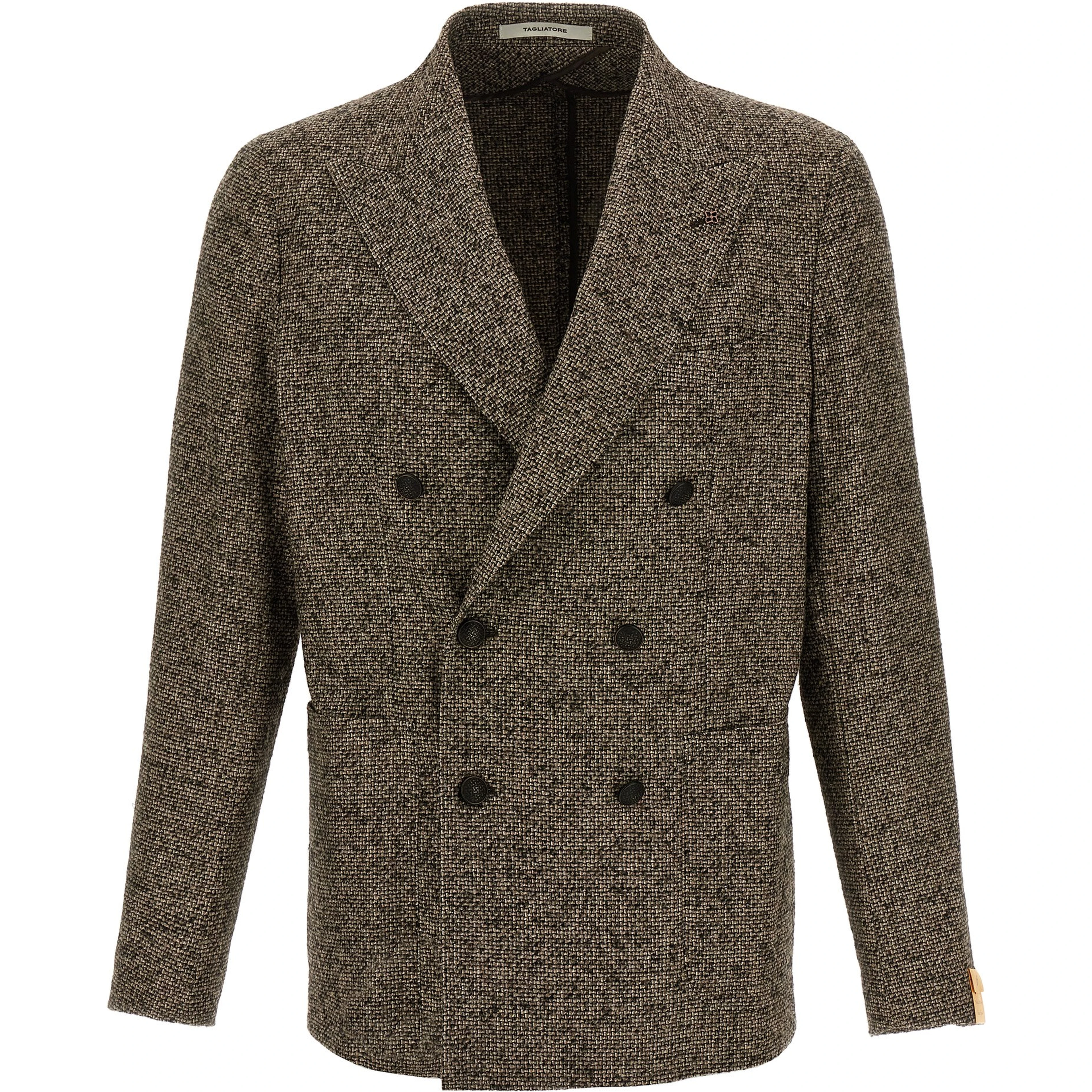 Brown Virgin Wool Blazer