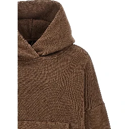 Brown Cotton Sweatshirt