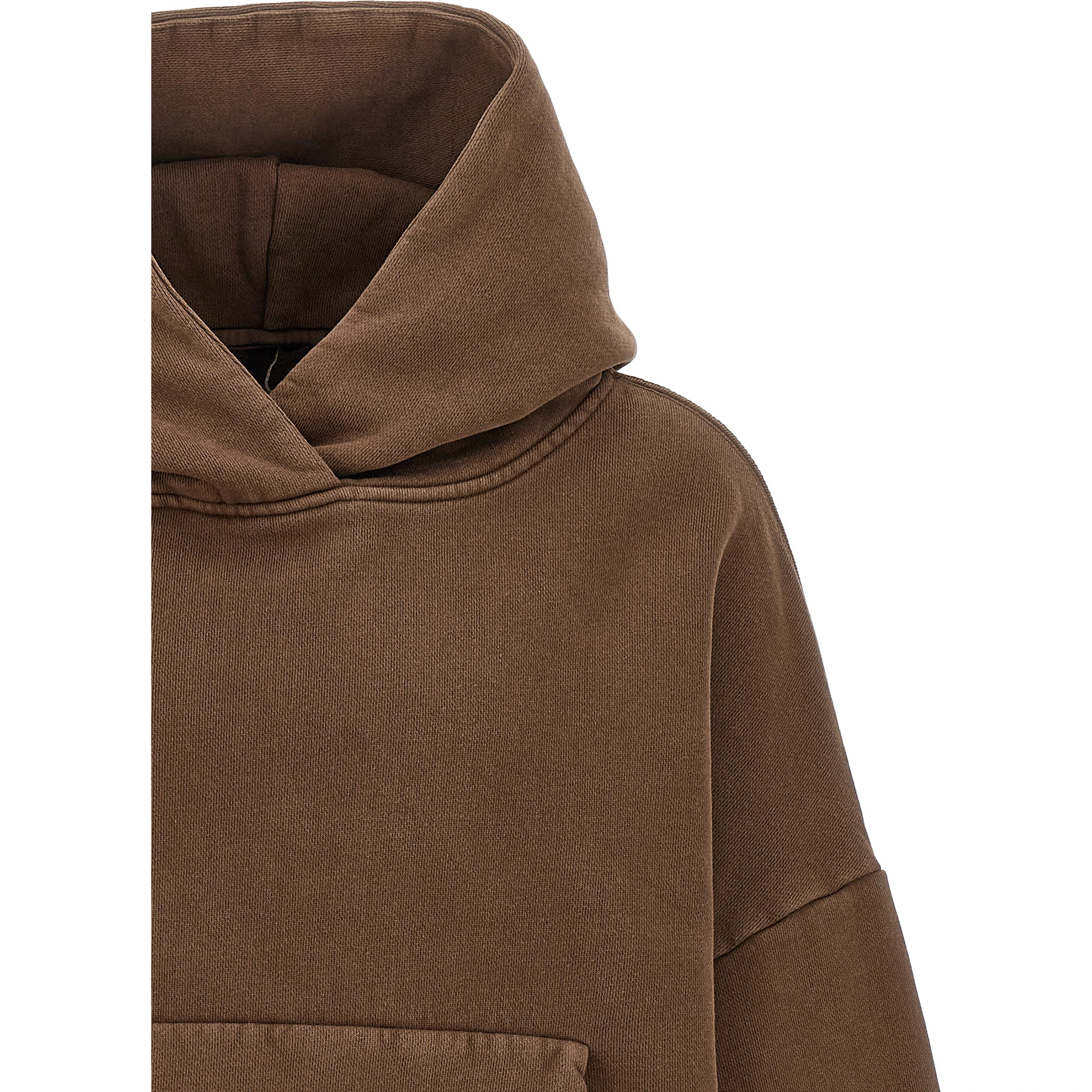 Brown Cotton Sweatshirt