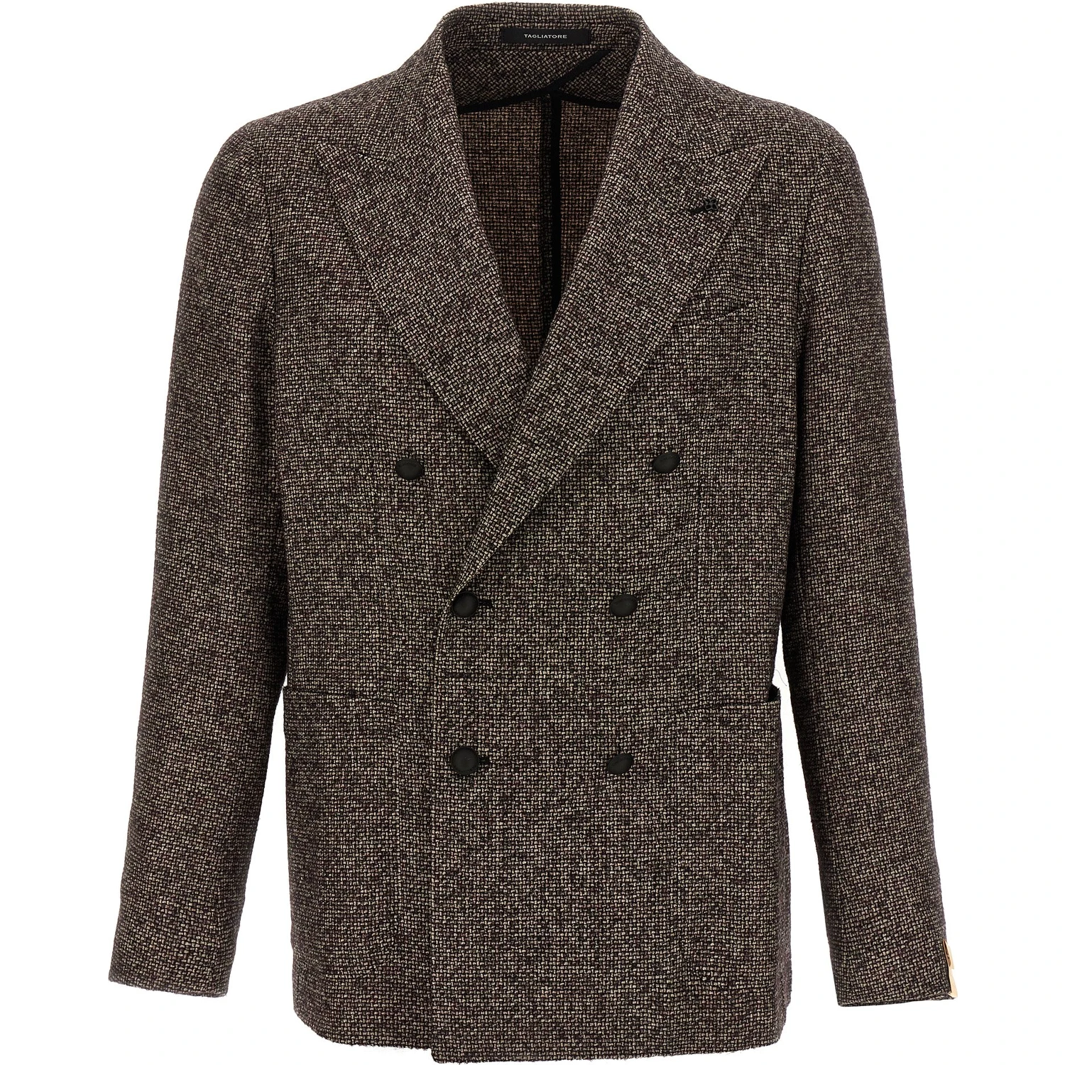 Brown Virgin Wool Blazer