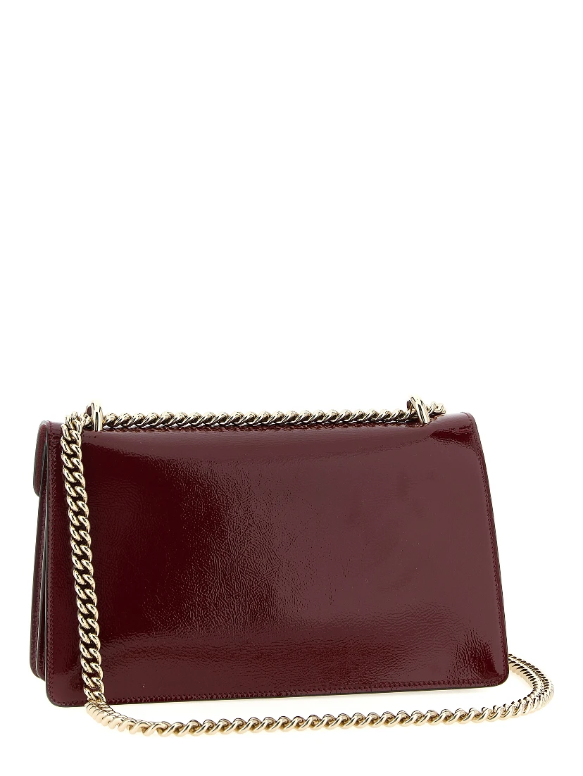 Multicolor Calfskin Shoulder Bag