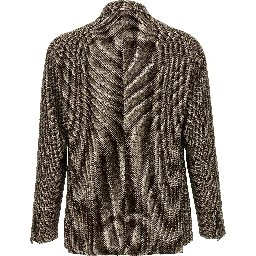 Brown Virgin Wool Blazer