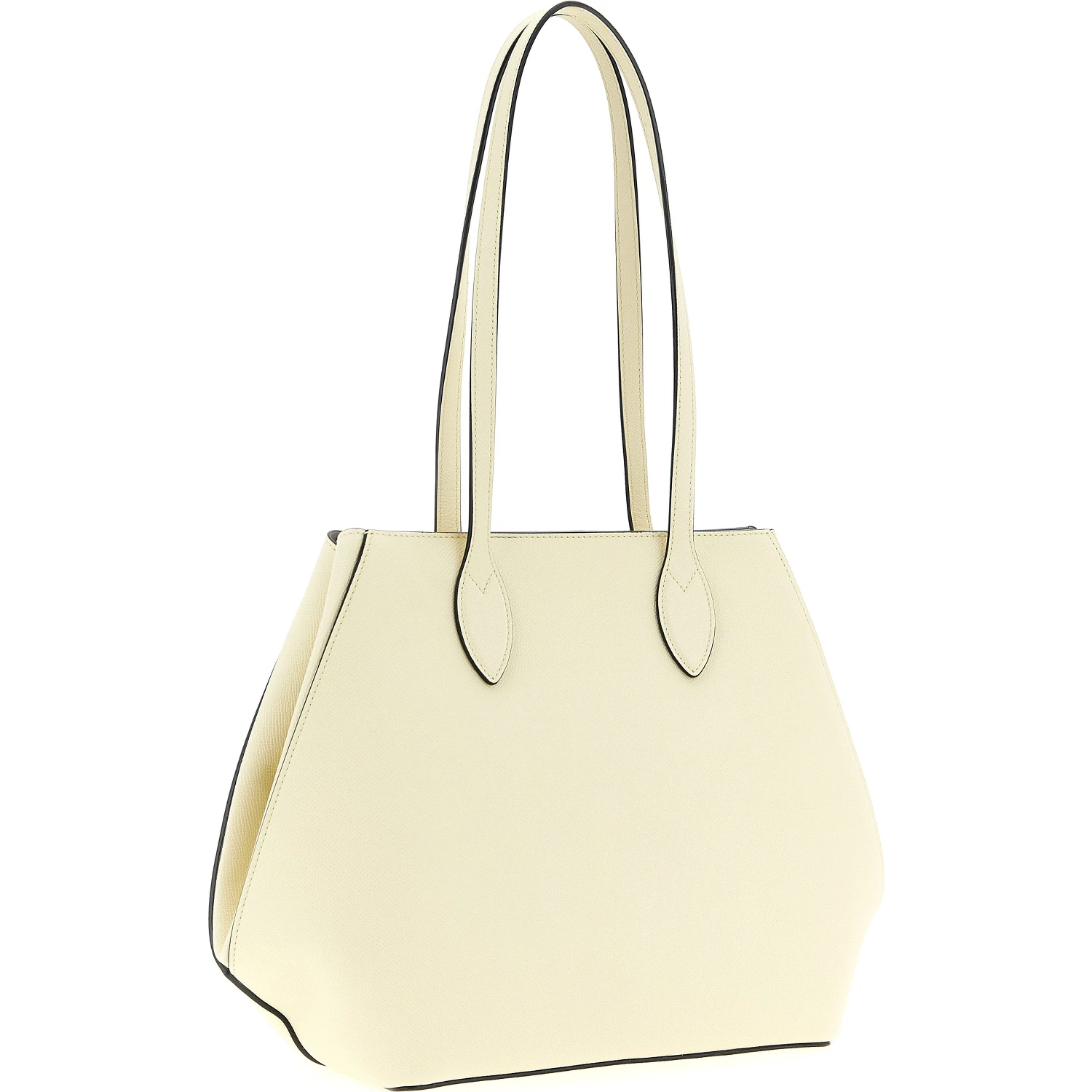 White Calfskin Tote Bag
