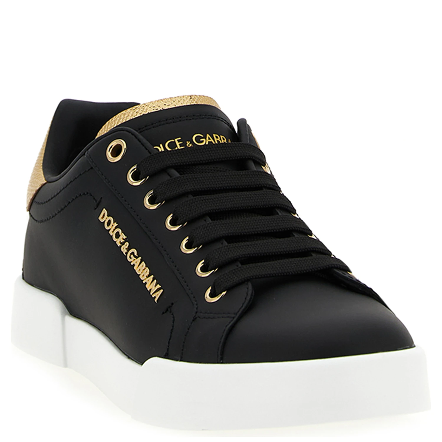 Black Calfskin Sneakers