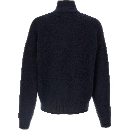 Blue Cashmere Cardigan