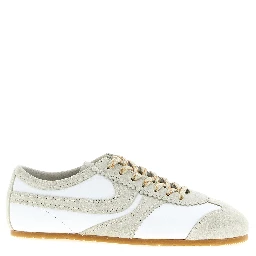 Gray Calfskin Sneakers