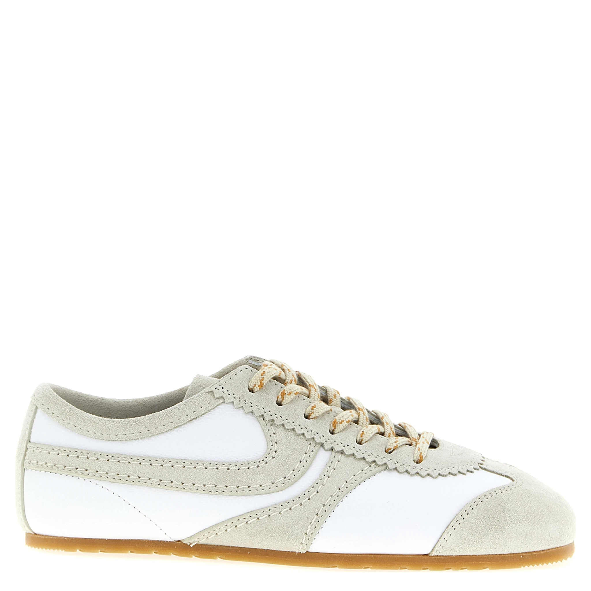 Gray Calfskin Sneakers