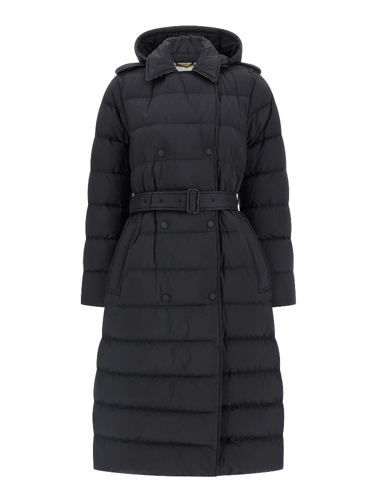 Black Polyamide Coat