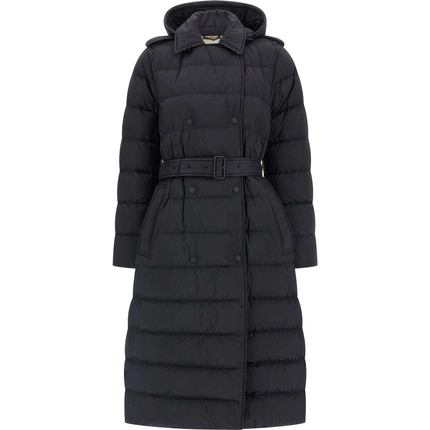 Black Polyamide Coat
