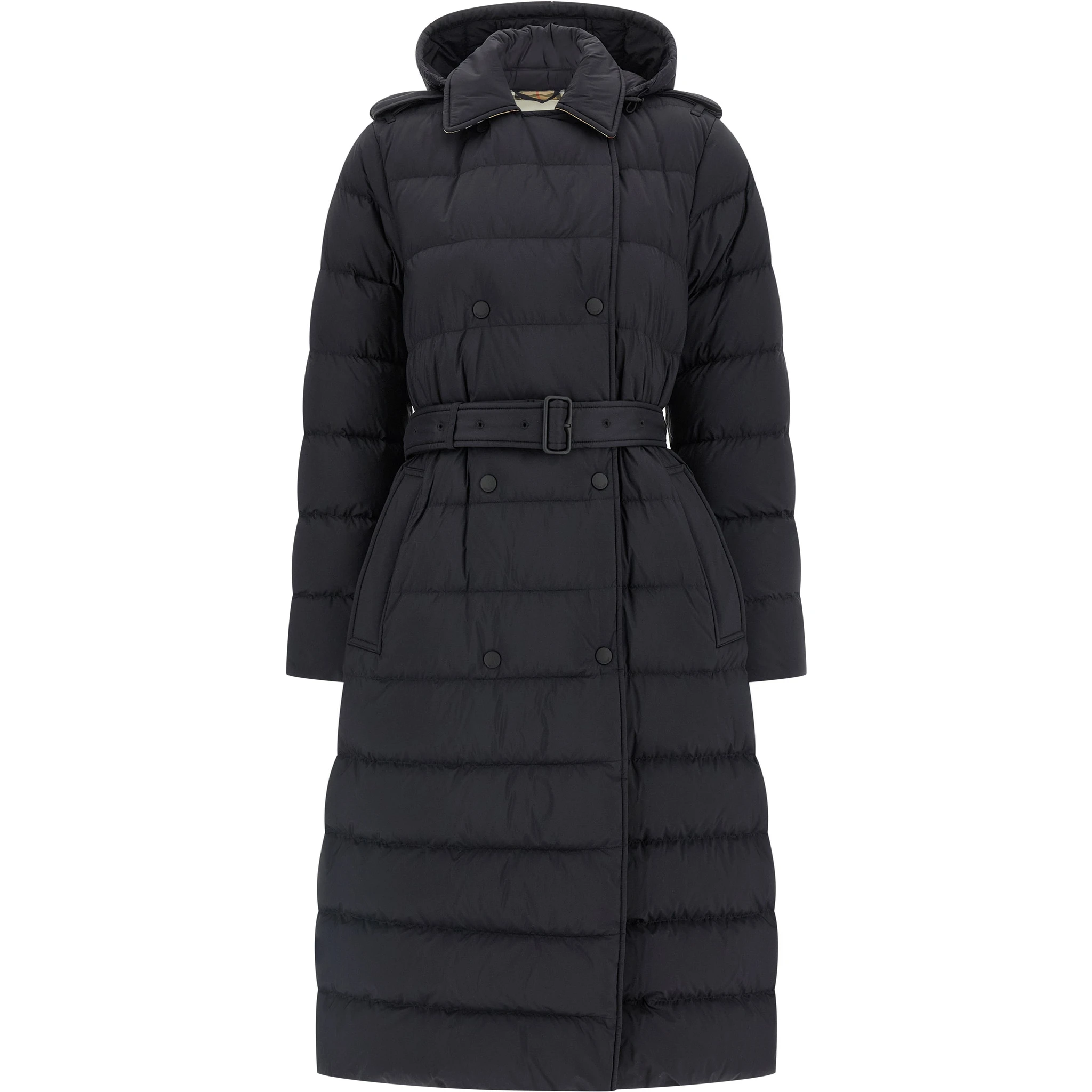 Black Polyamide Coat