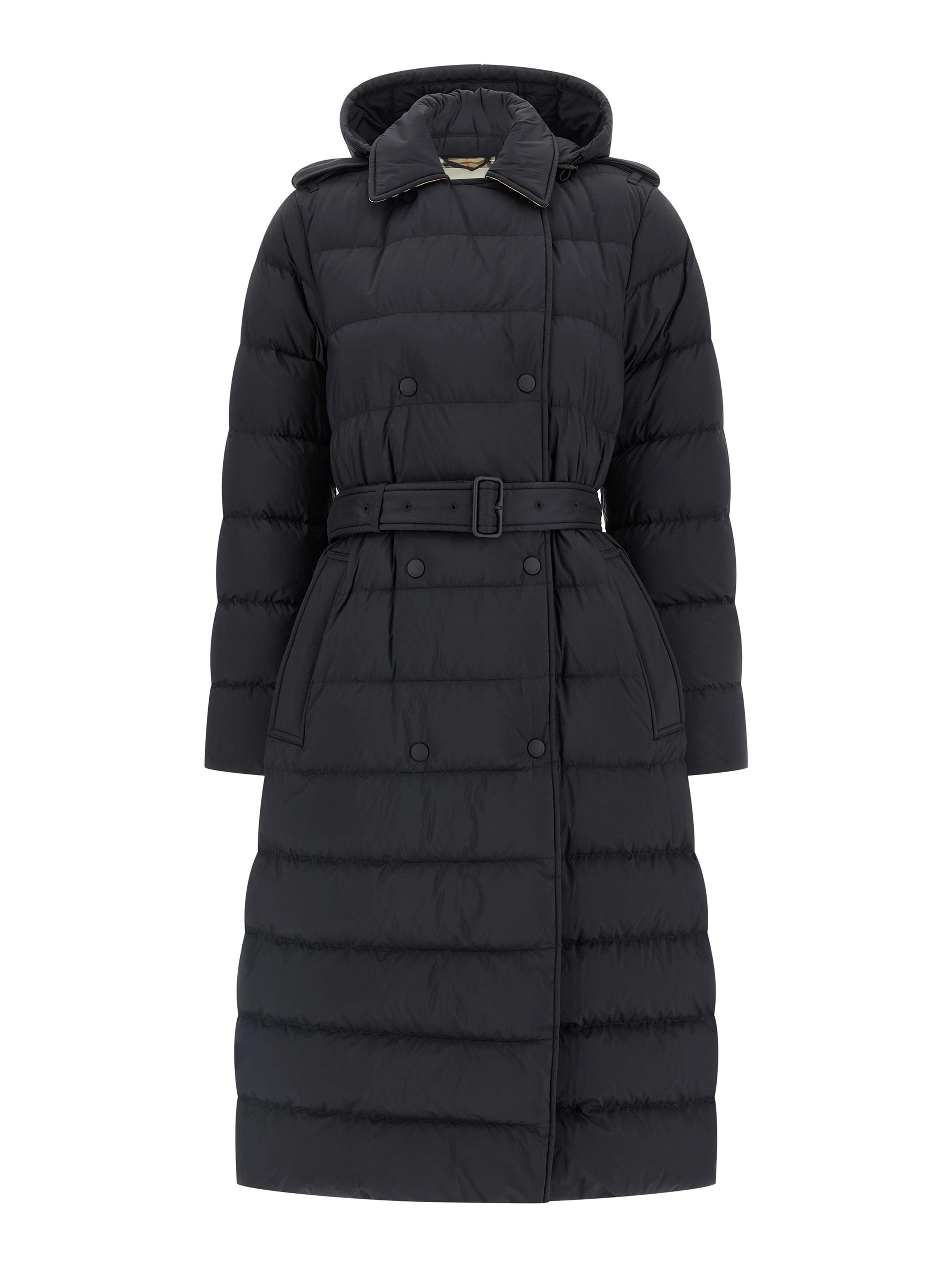 Black Polyamide Coat