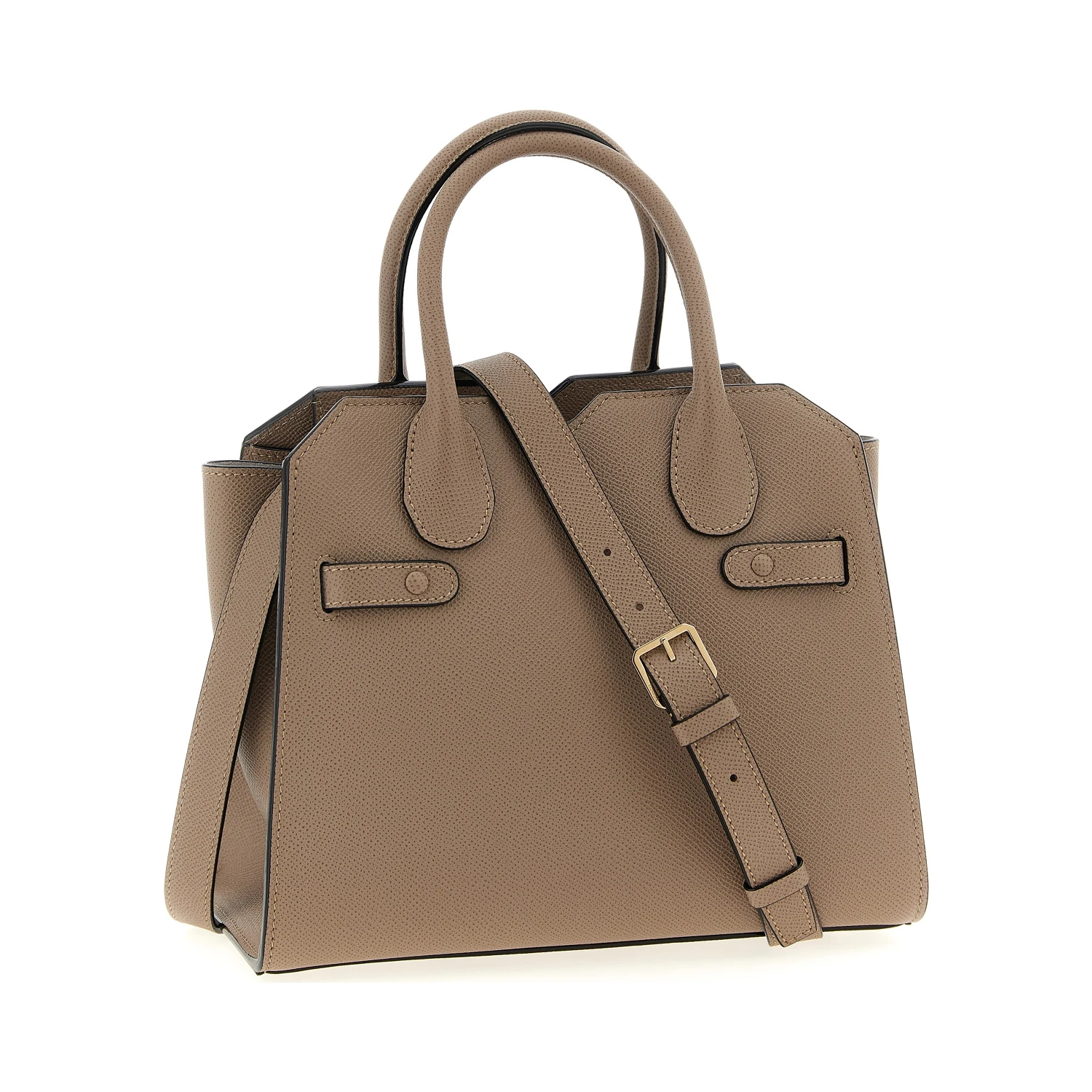 Beige Calfskin Handbag