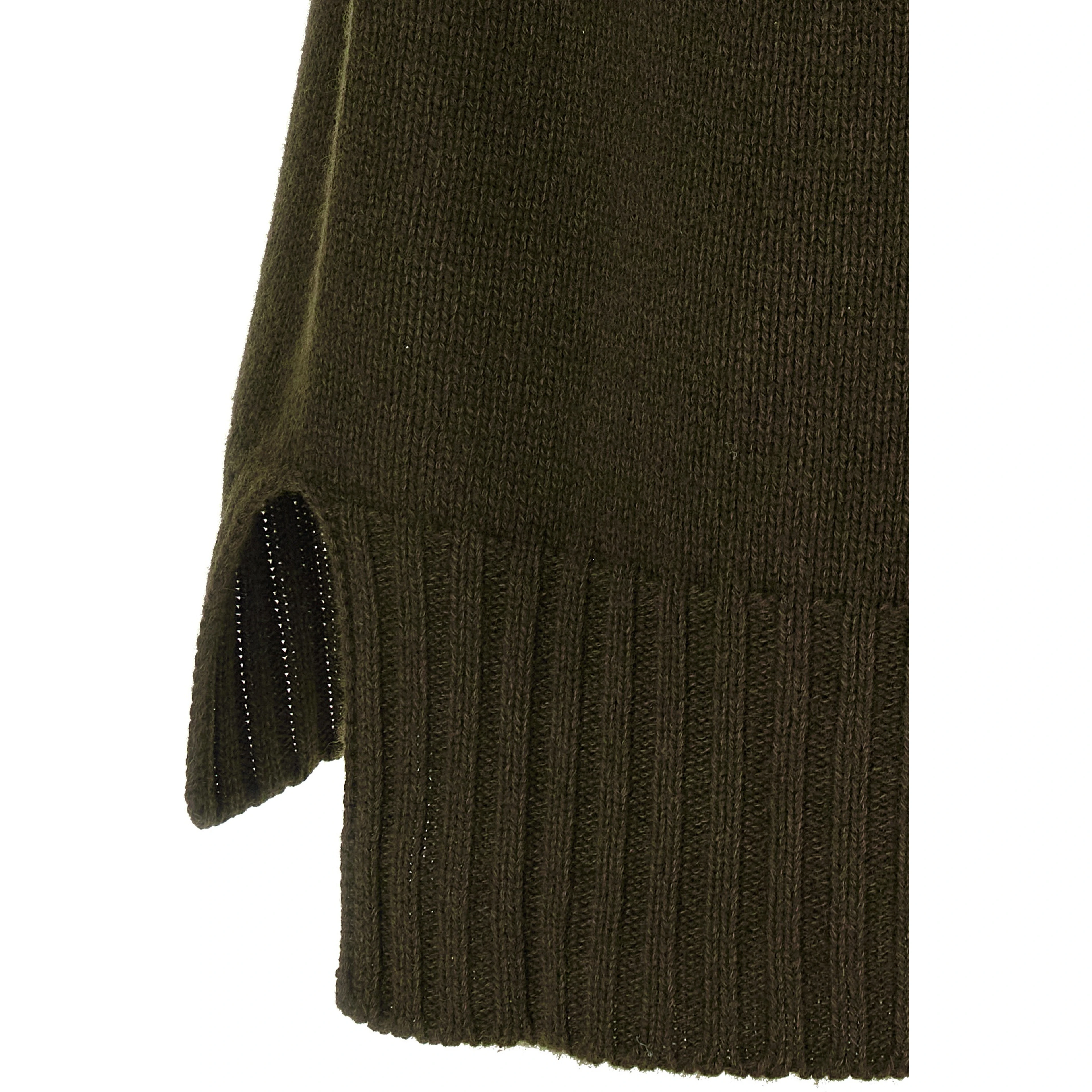 Bicolor Cashmere Cardigan