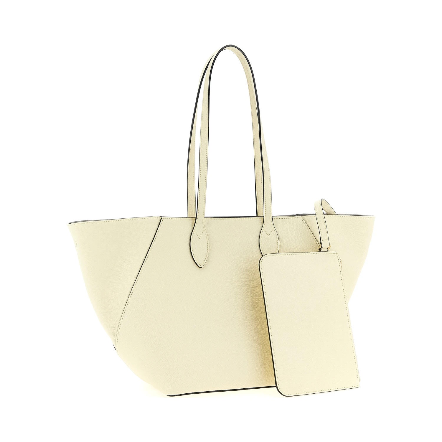 White Calfskin Tote Bag
