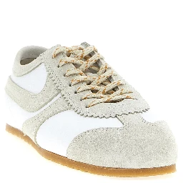Gray Calfskin Sneakers