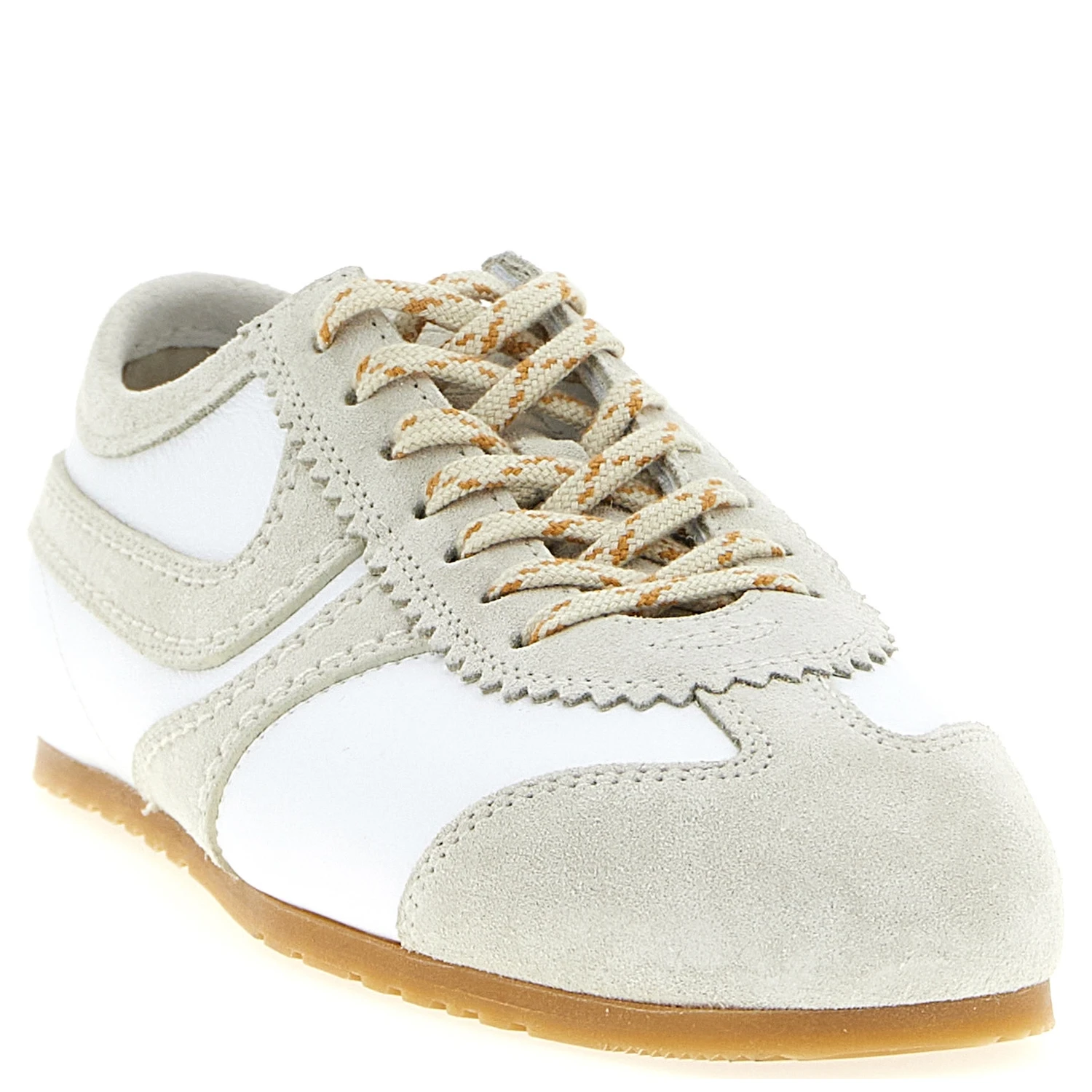 Gray Calfskin Sneakers