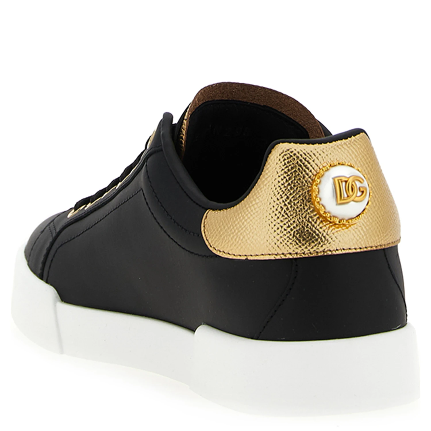 Black Calfskin Sneakers