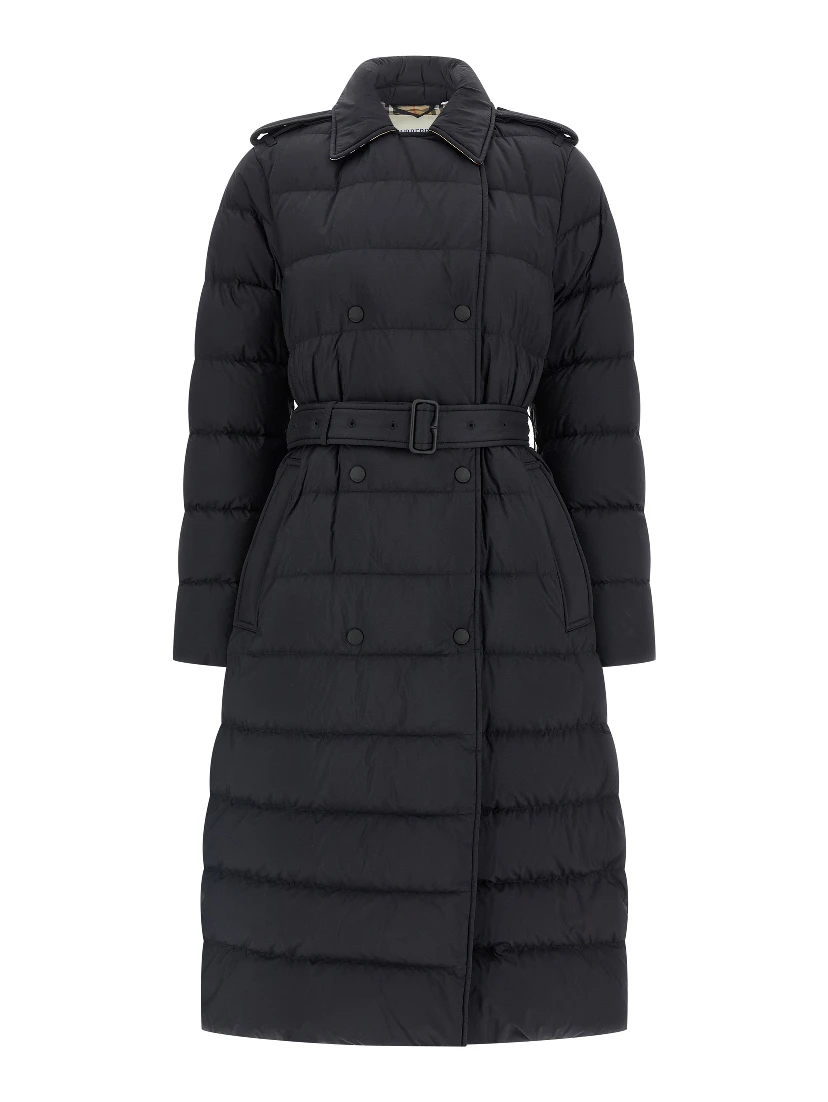 Black Polyamide Coat