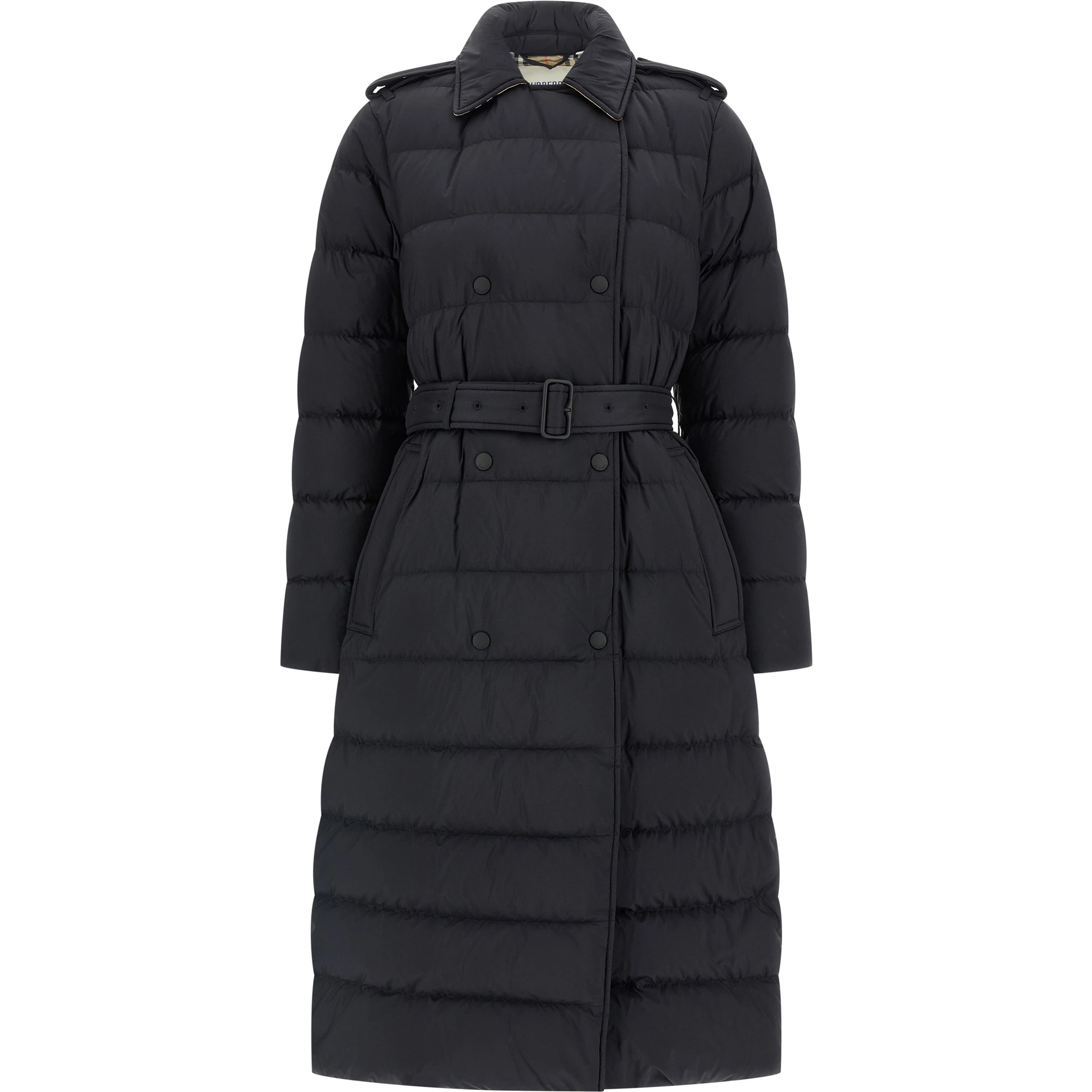 Black Polyamide Coat