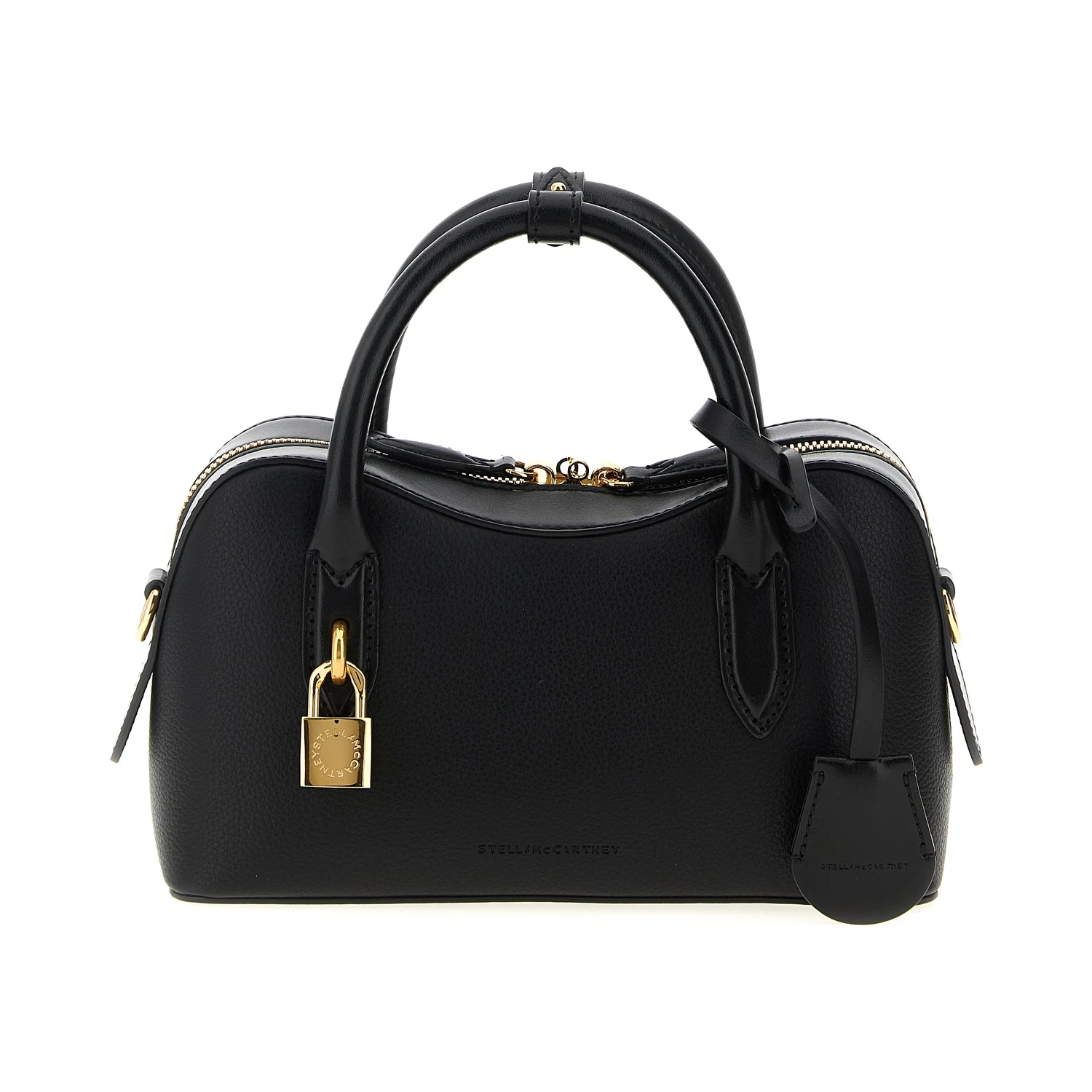 Black Polyamide Crossbody Bag