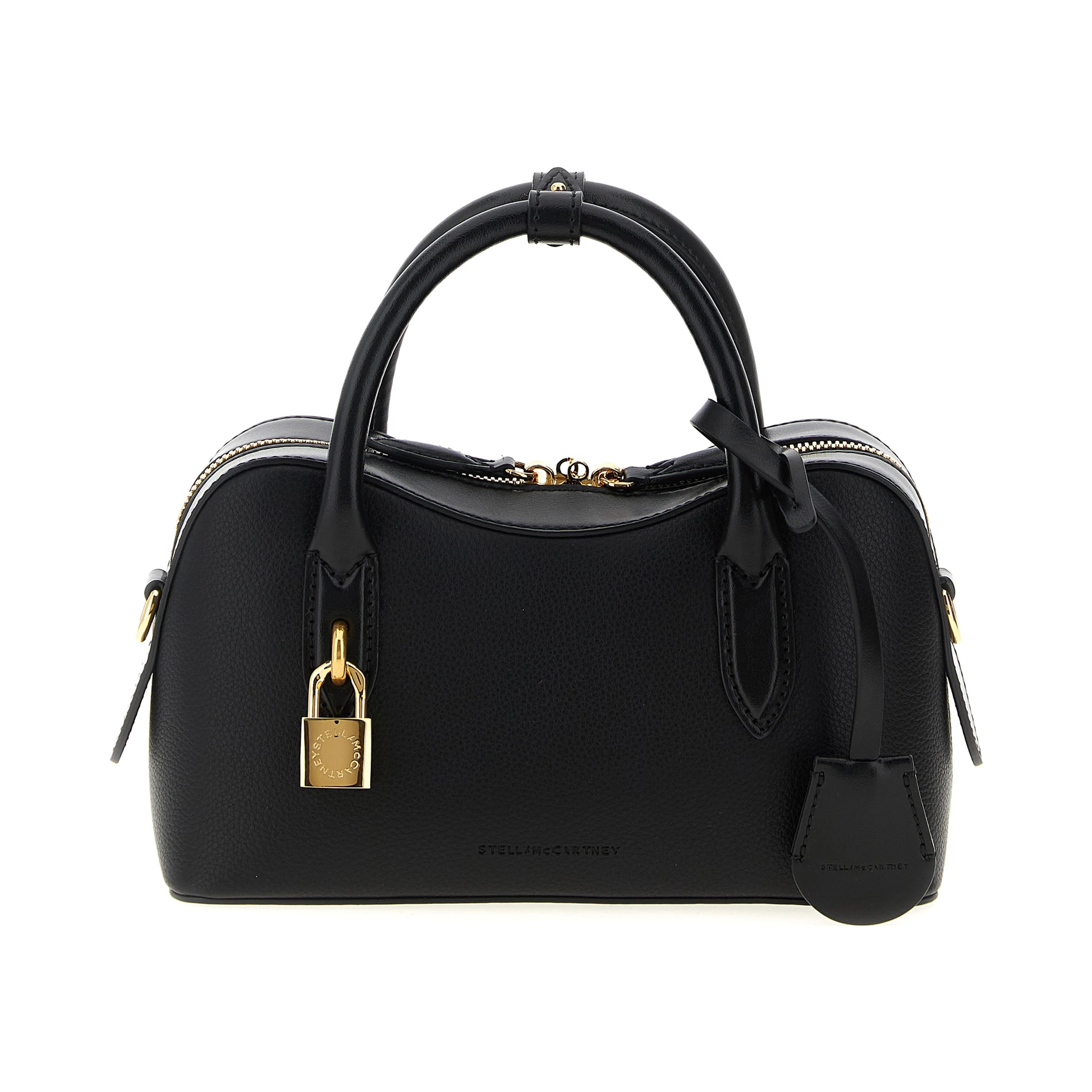 Black Polyamide Crossbody Bag