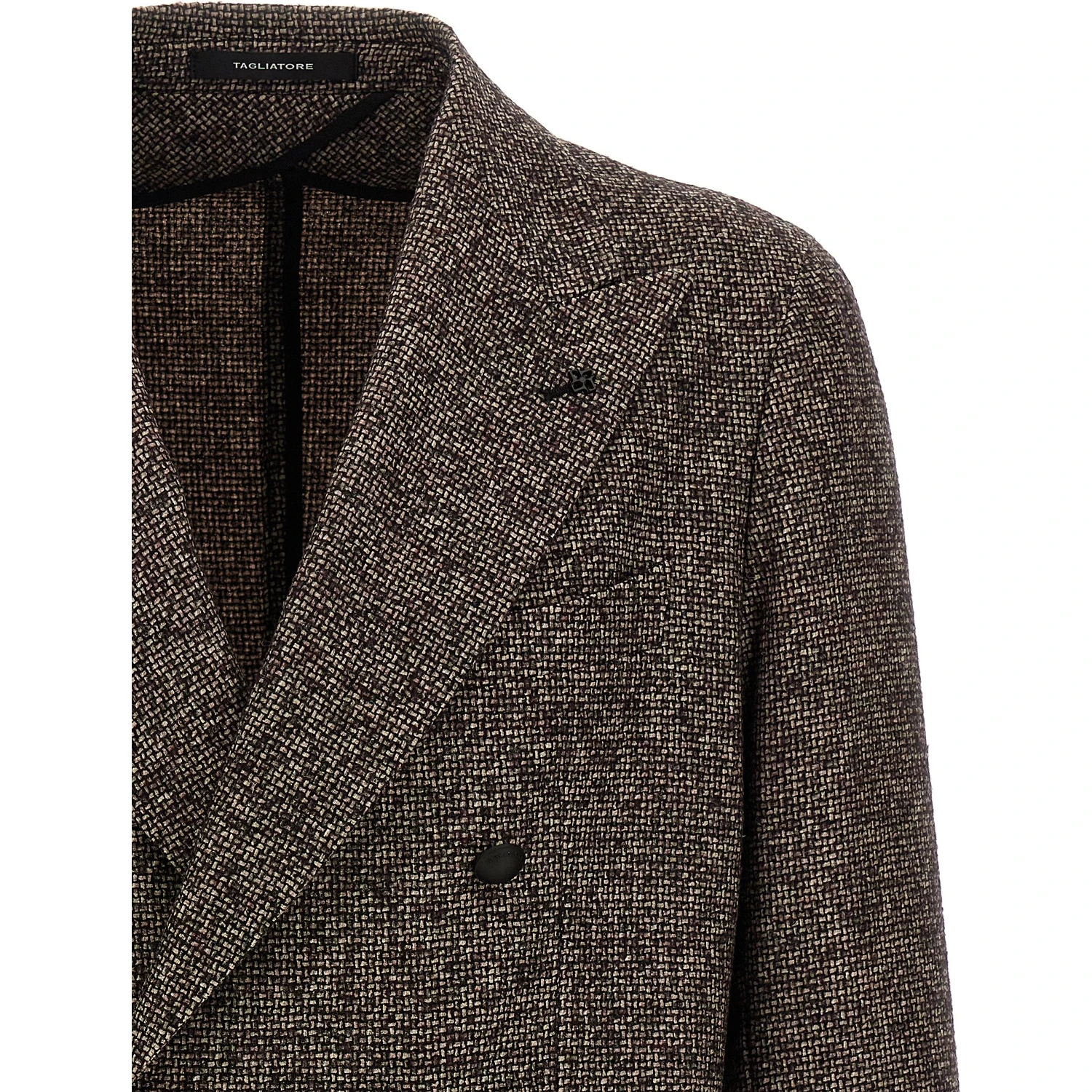 Brown Virgin Wool Blazer