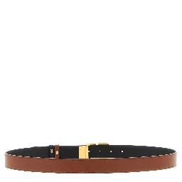 Multicolor Calfskin Regular Belt