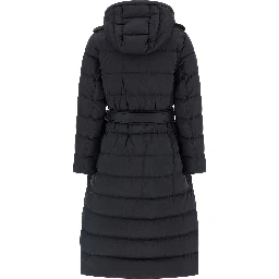 Black Polyamide Coat