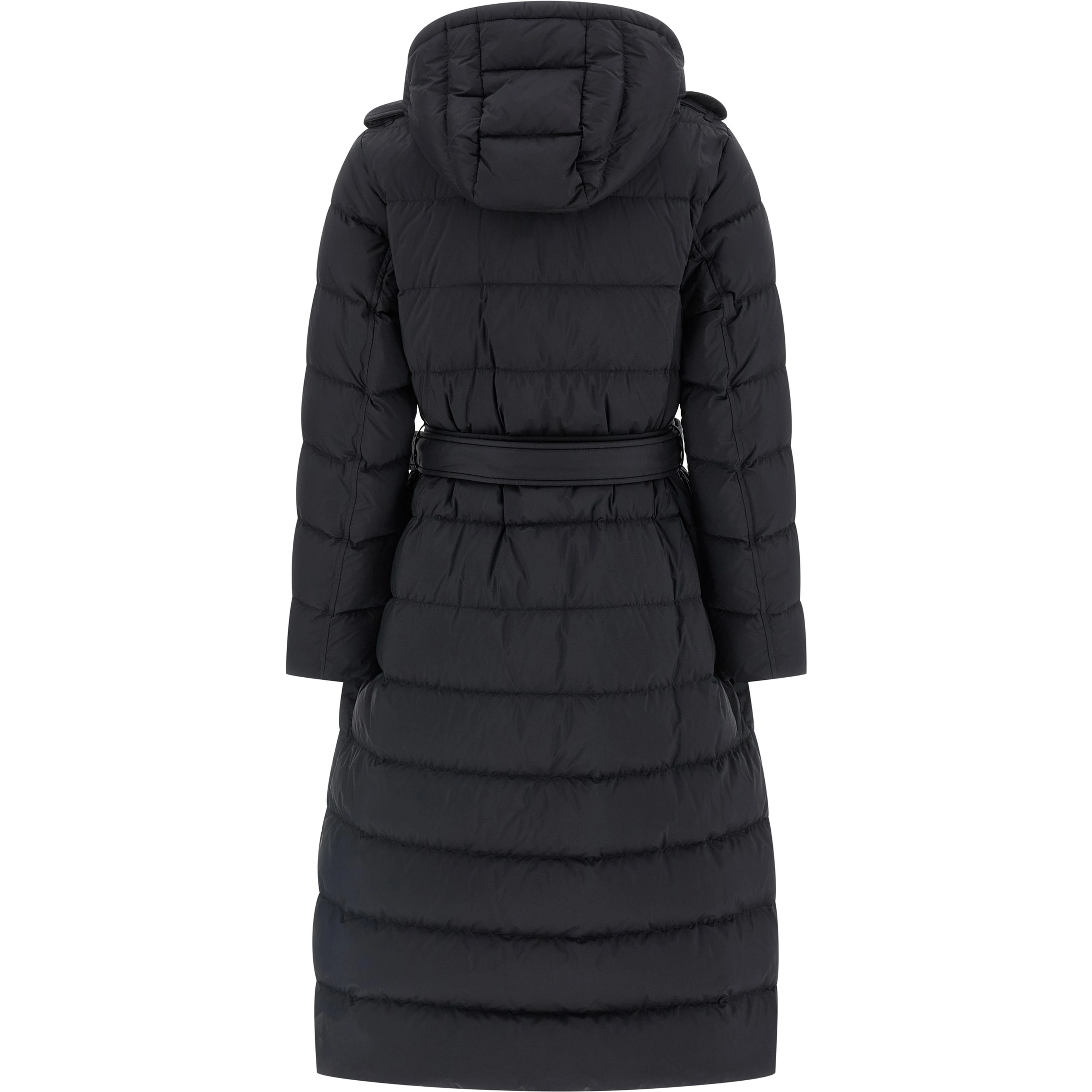 Black Polyamide Coat