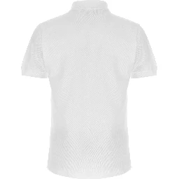 White Cotton Polo Shirt