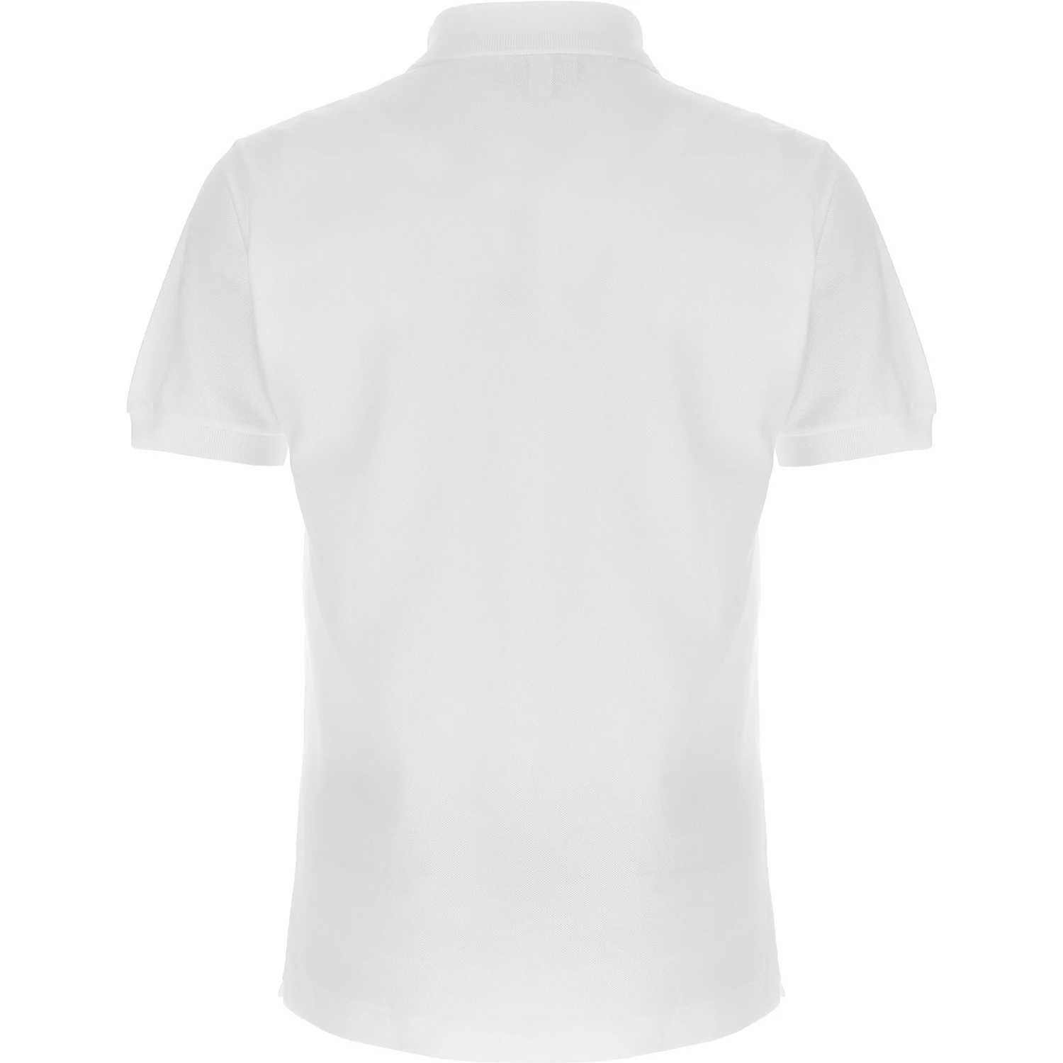 White Cotton Polo Shirt