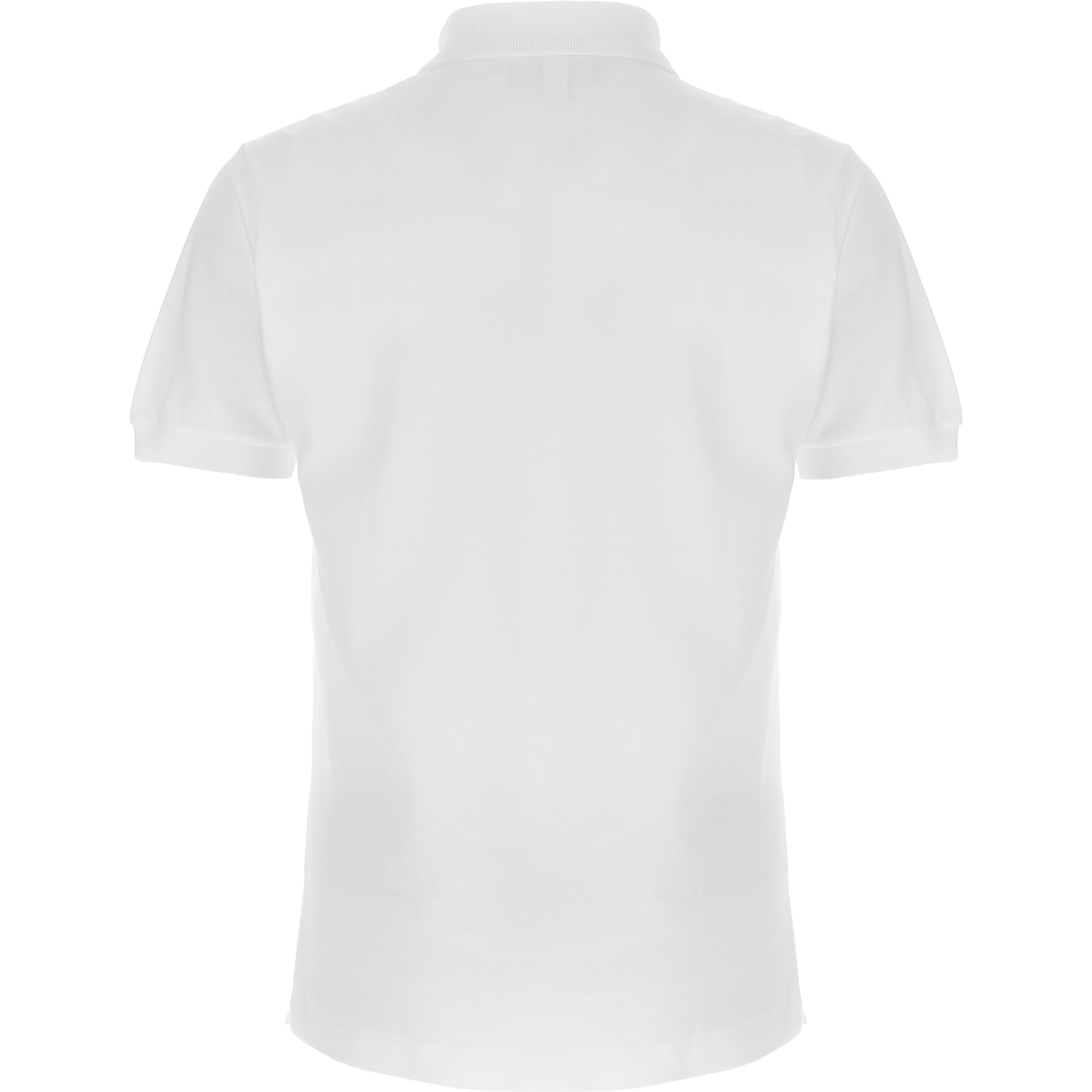 White Cotton Polo Shirt