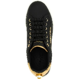 Black Calfskin Sneakers