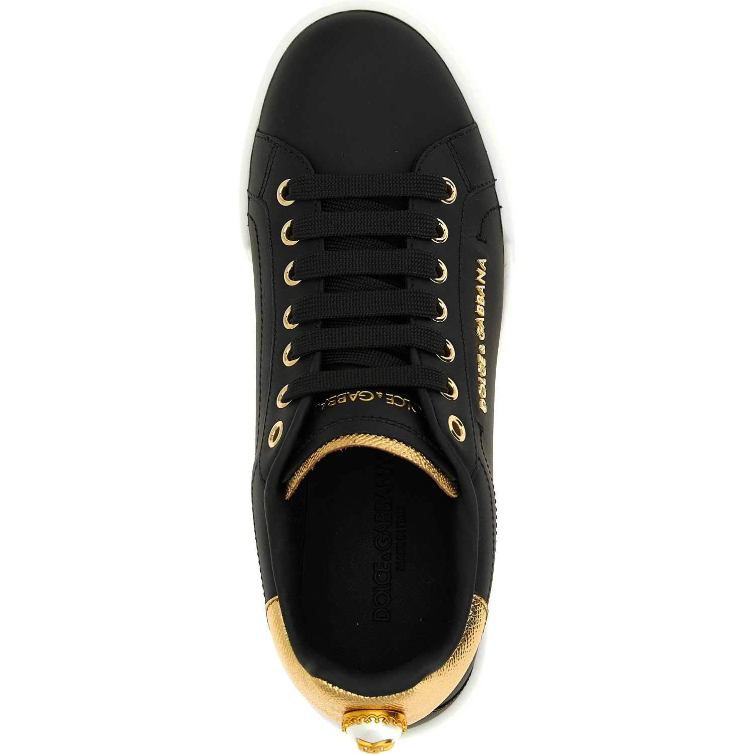 Black Calfskin Sneakers