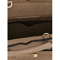 Beige Calfskin Handbag