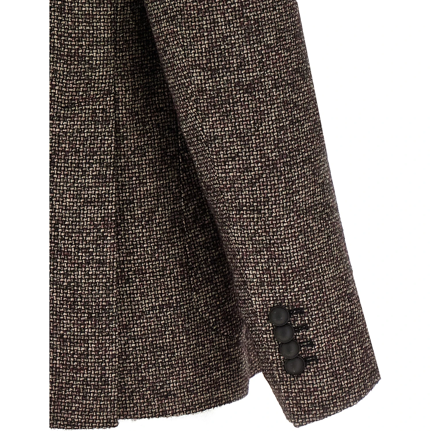 Brown Virgin Wool Blazer