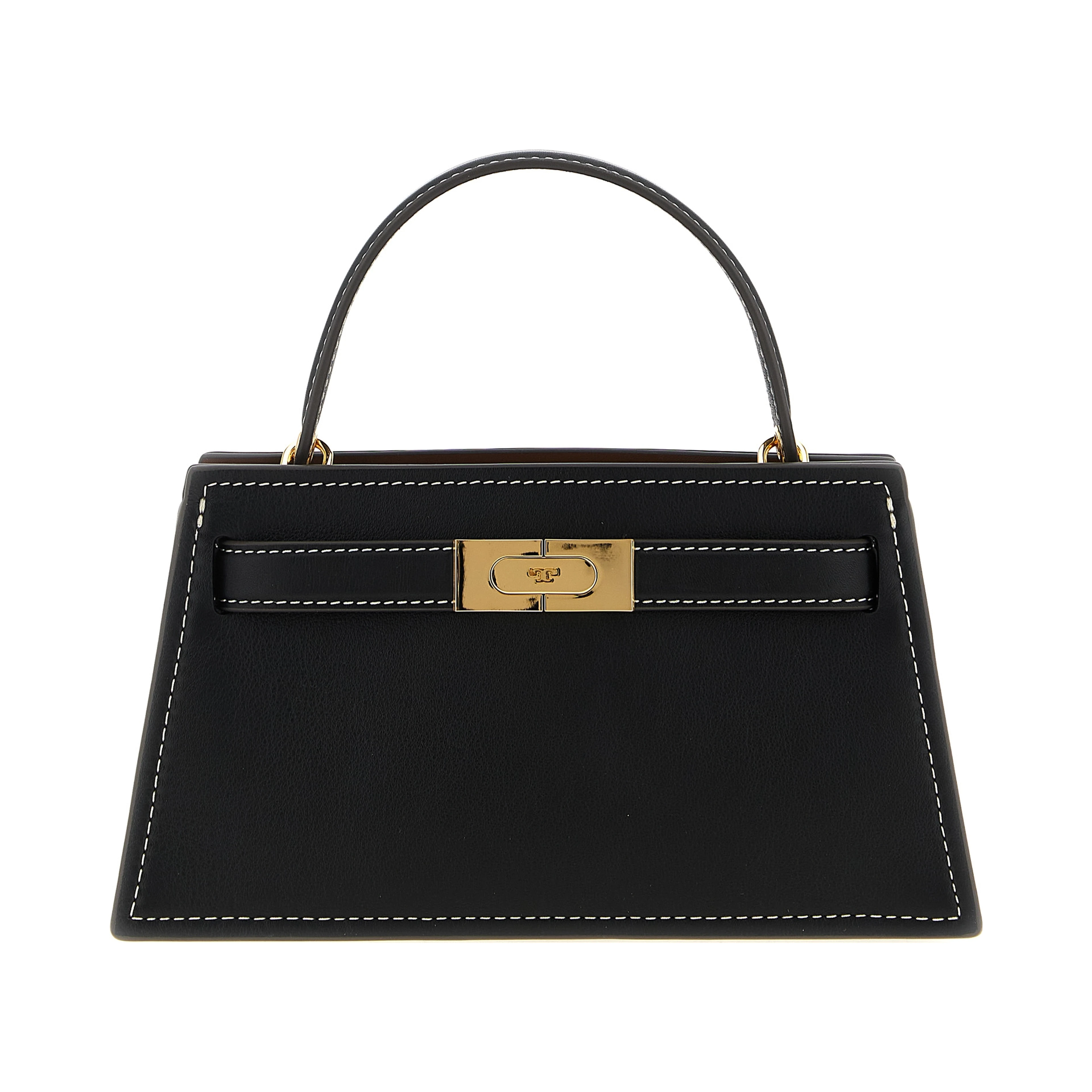 Black Cowhide Handbag