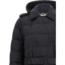 Black Polyamide Coat