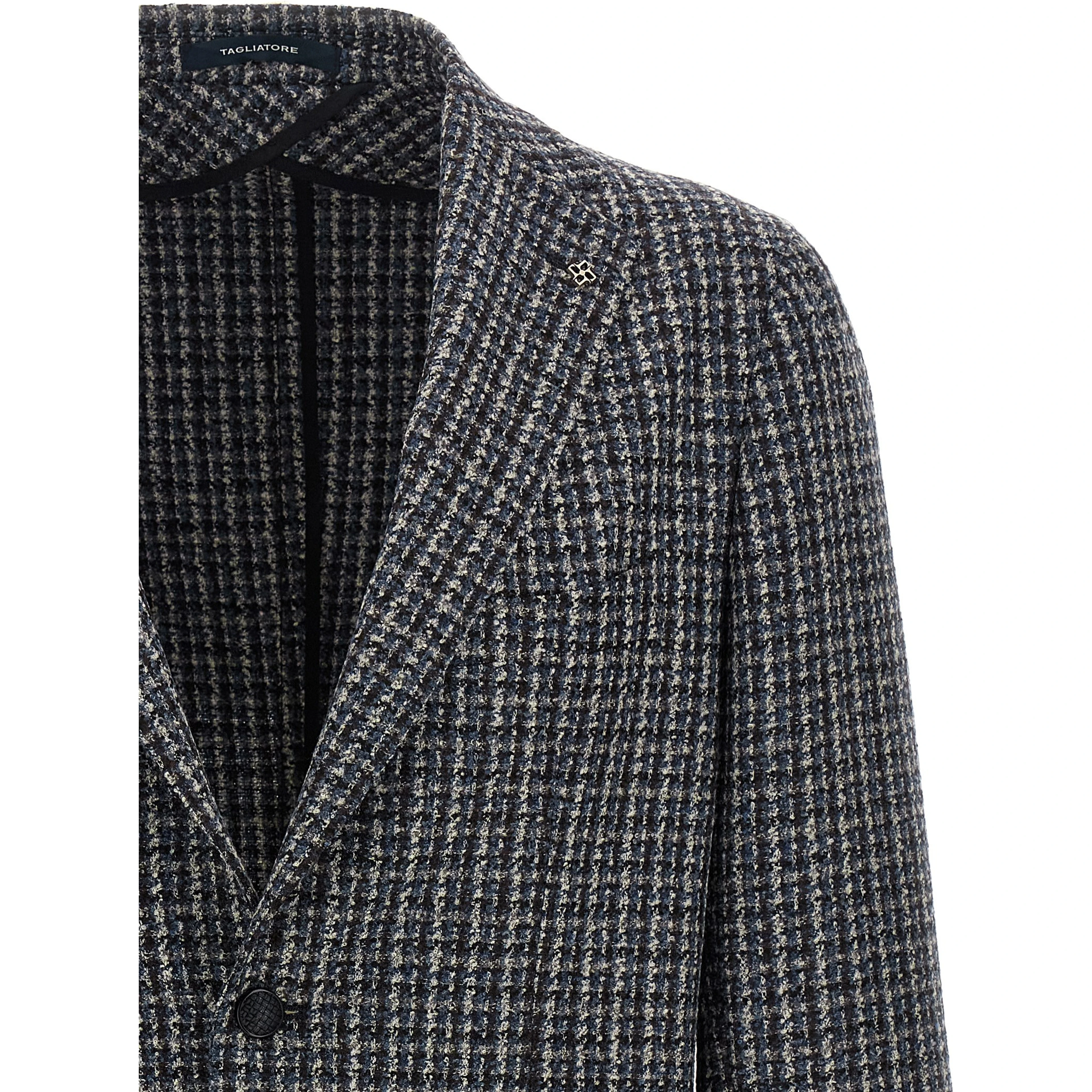 Multicolor Virgin Wool Blazer