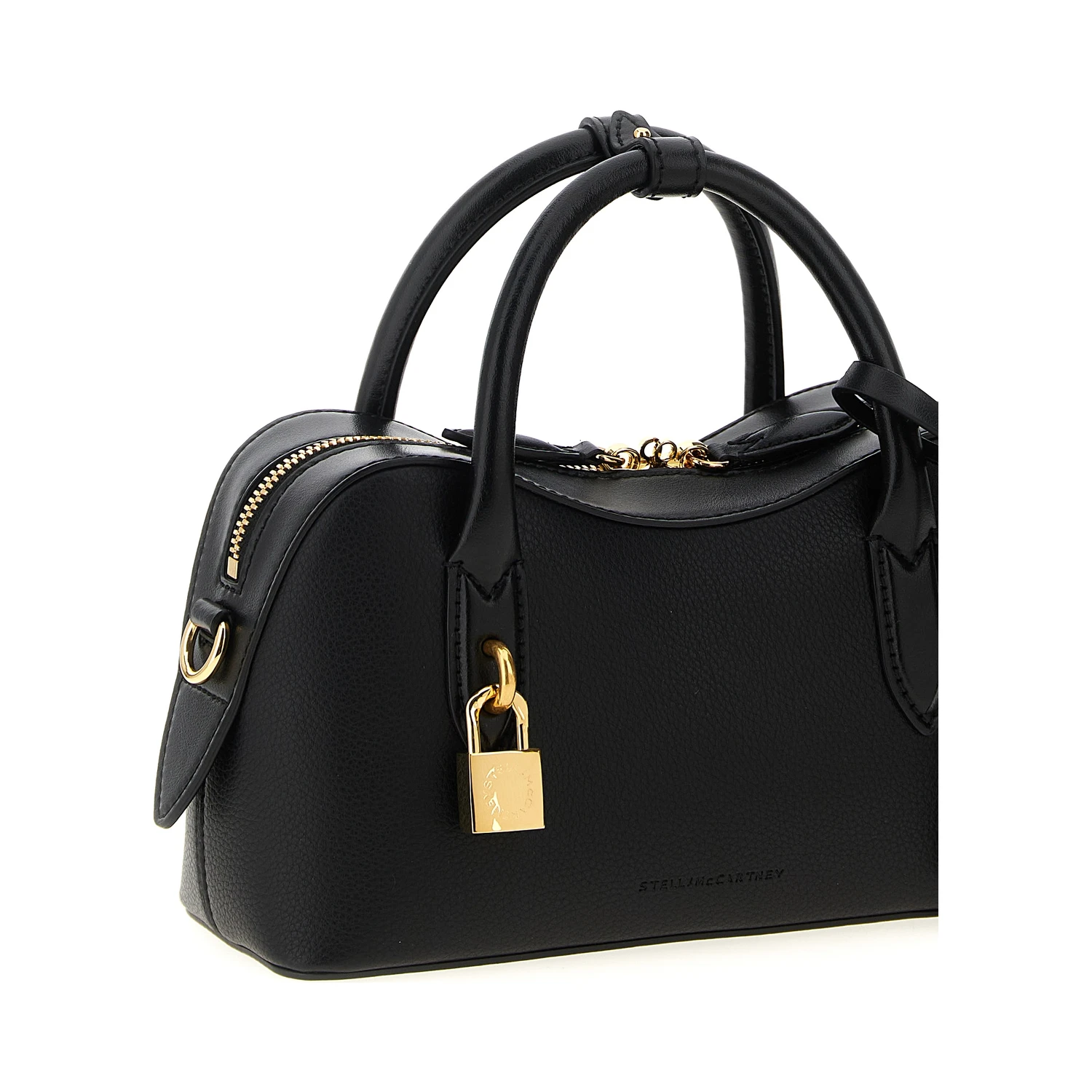 Black Polyamide Crossbody Bag