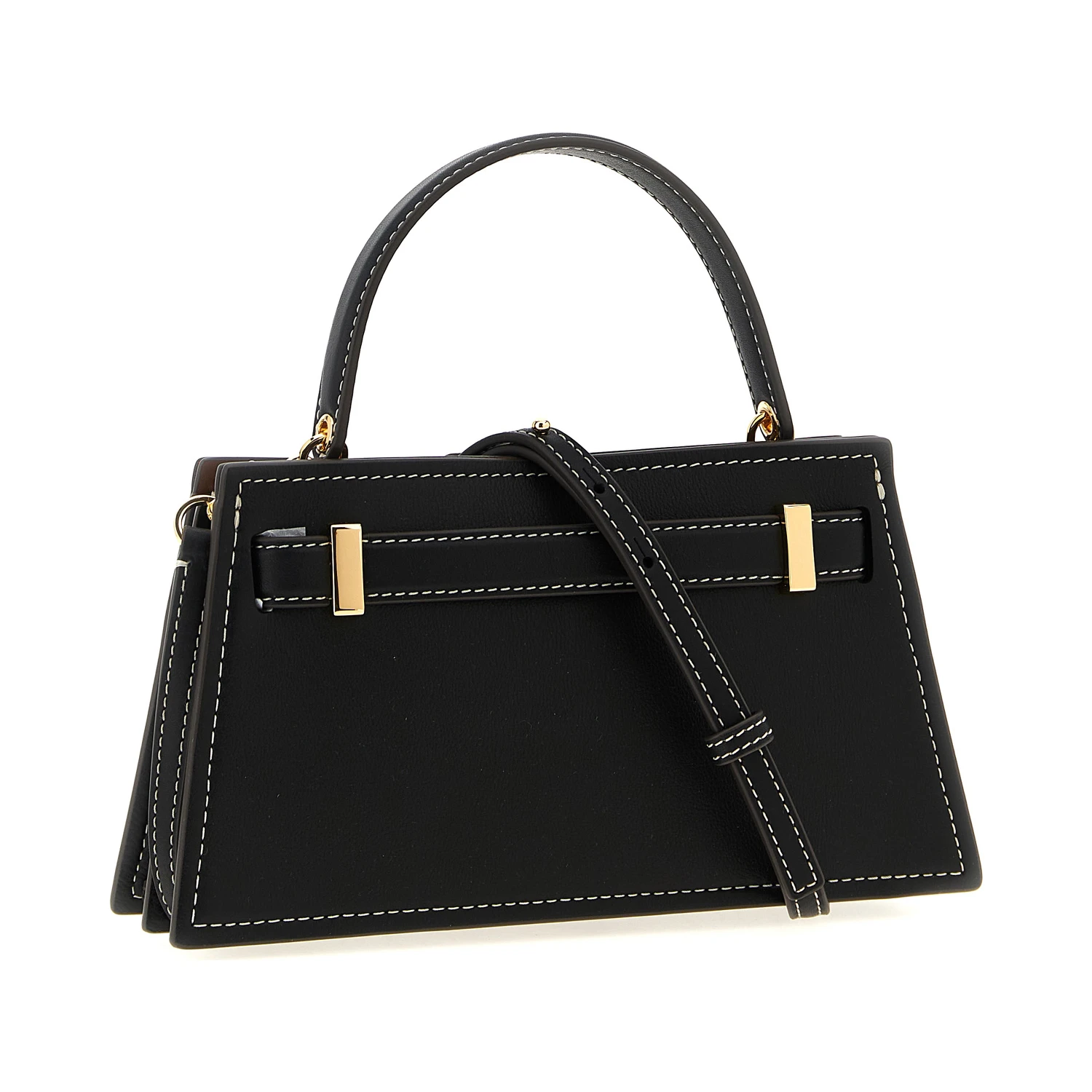 Black Cowhide Handbag