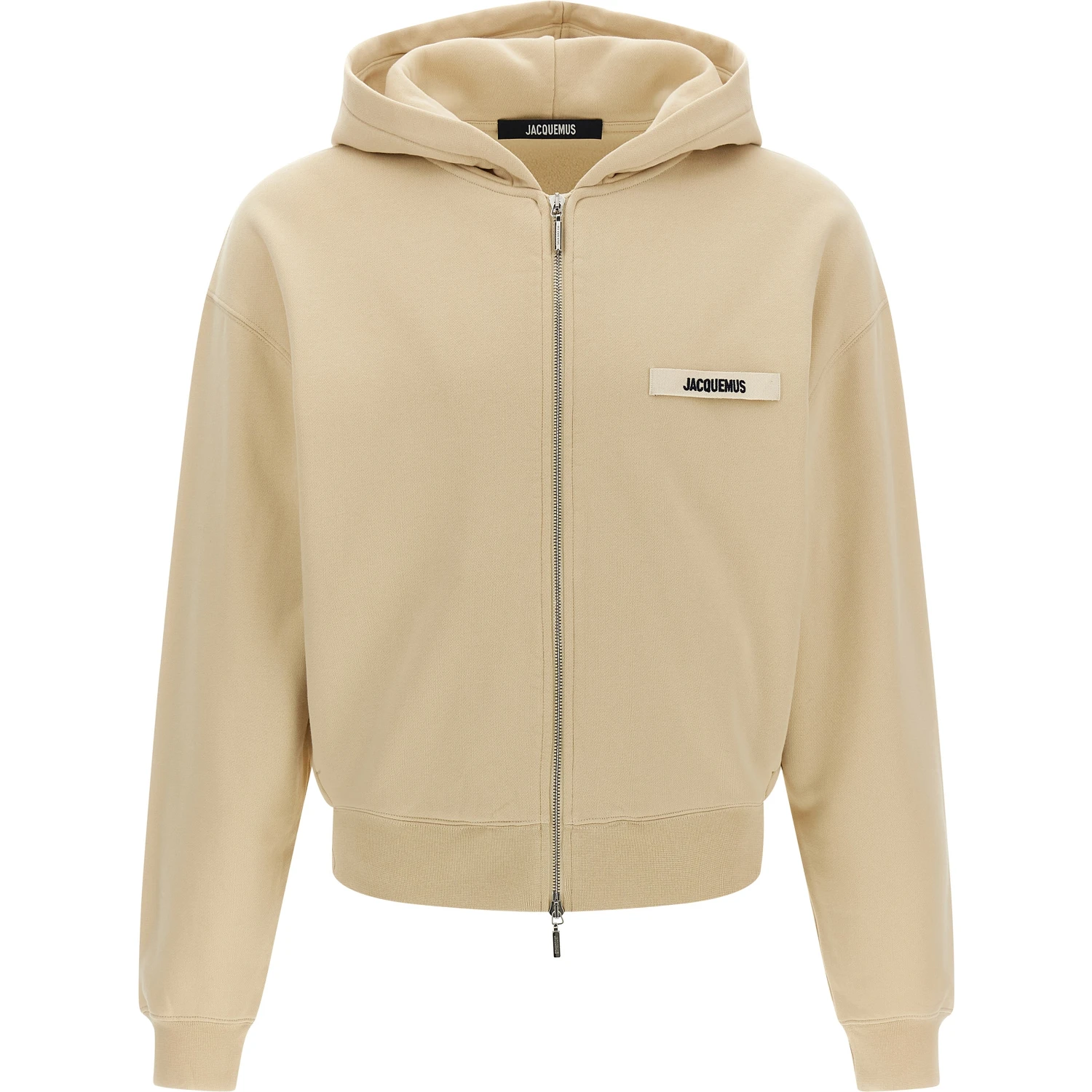 Beige Cotton Sweatshirt