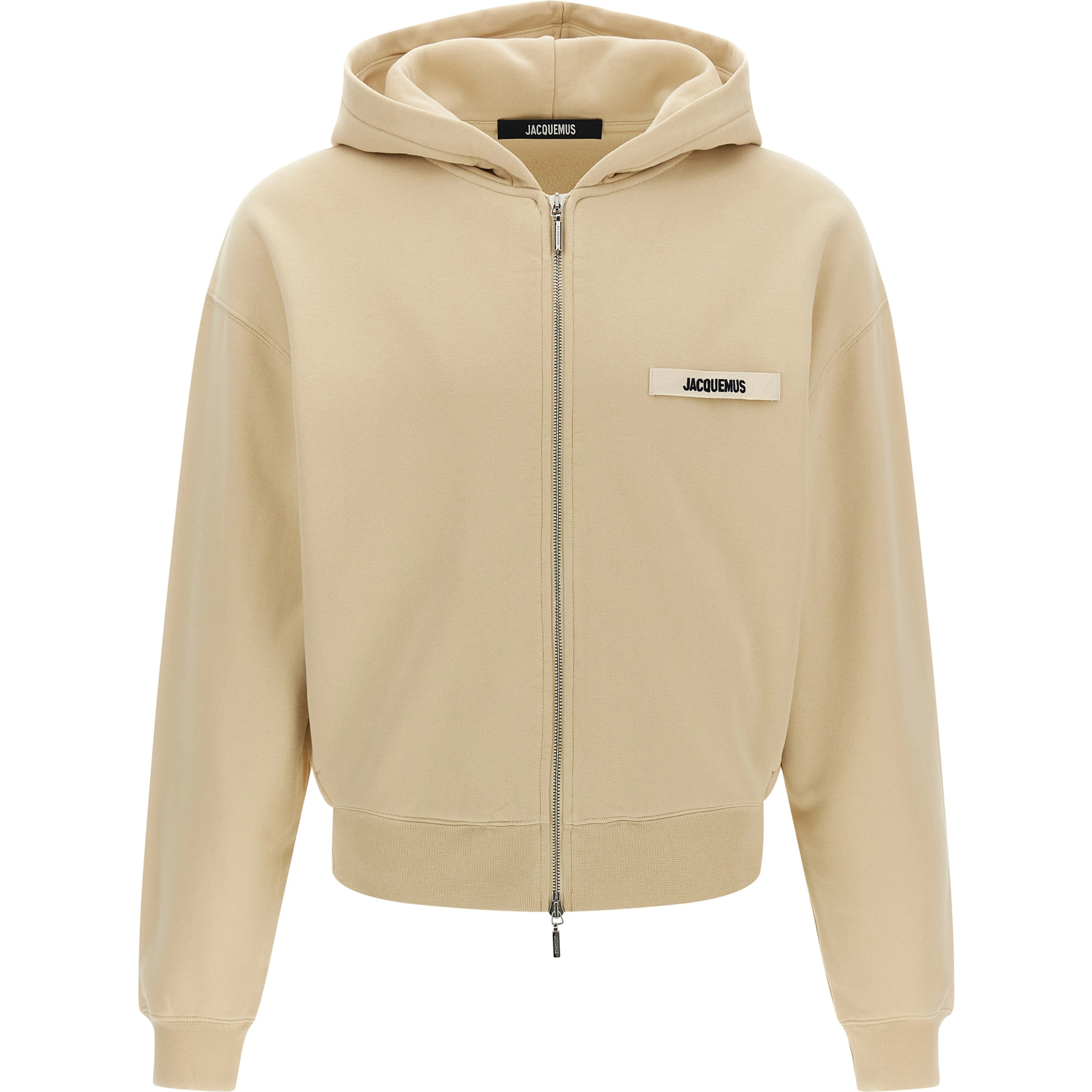 Beige Cotton Sweatshirt