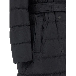 Black Polyamide Coat
