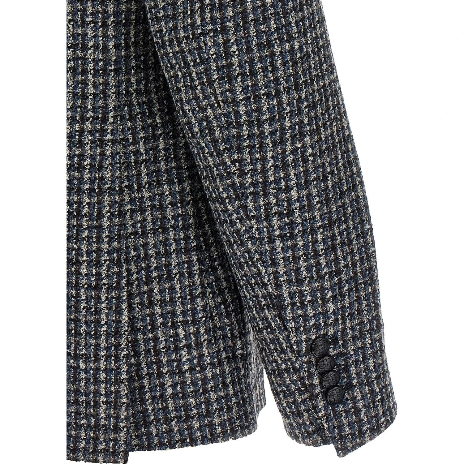 Multicolor Virgin Wool Blazer